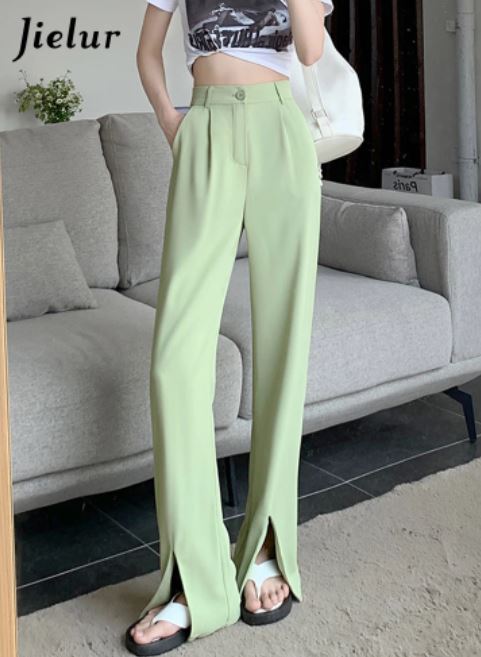 Pantalon taille haute