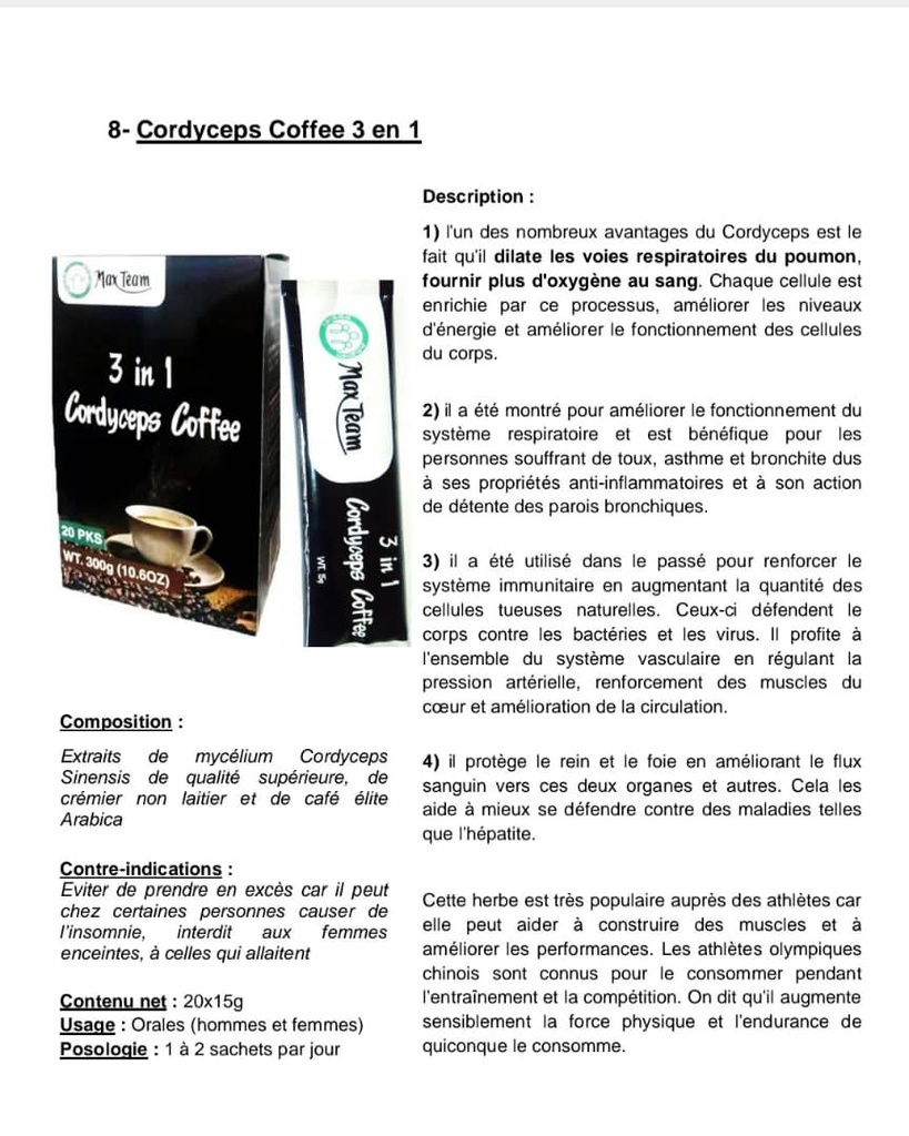 Cordyceps Coffee