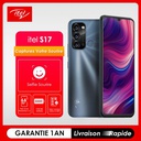 Itel S17 - 6.6&quot; - 3G - 8Mpx - 1/16 Go - 5000mAh - Noir