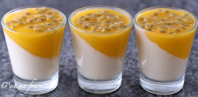 Panna cotta Mangue passion
