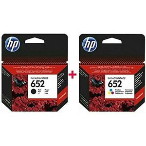 Hp Cartouche D'encre 652 (COULEUR Et NOIR)