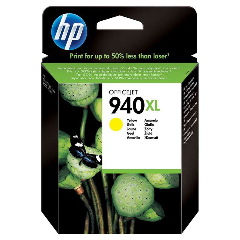 Cartouche HP 940XL- Yellow /1400p/P 8000/8500/8500A Plus - C4909AE