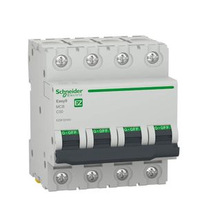 Schneider Electric Disjoncteur Miniature 4P 50A 4500A C