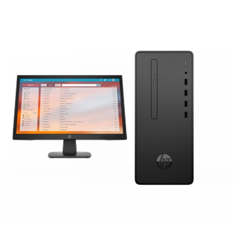 PC HP Pro 300 G6 MT / DC / 4GB / 1TB /DOS/ Moniteur 20.5'' - 2T8G3ES