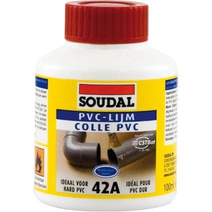 COLLE PVC RIGIDE 1 LITRE 42A SOUDAL REF 100028