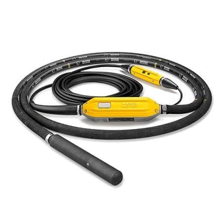 AIGUILLE VIBRANTE A MOTEUR INTERNE 38mm x 0.5m IRFU38/230/10 COMPATIBLE AVEC CONVERTISSEUR FUH20 WACKER NEUSON REF 5100008871