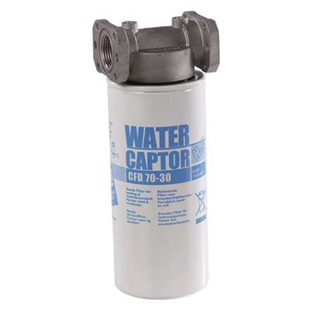 CARTOUCHE FILTRANTE DIESEL-ESSENCE ET ABSORBEUSE D'EAU 70 l/mn 3,5 BARS AVEC ADAPTATEUR TUF200H Ø 1" JAPY REF TUF460