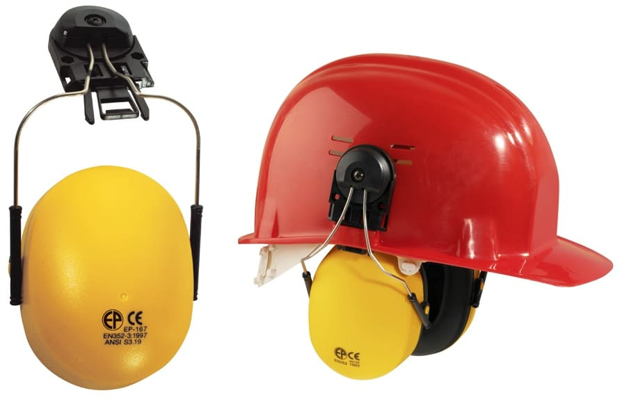 ANTIBRUIT AVEC ADAPTATEUR POUR CASQUE DE CHANTIER REF 60750