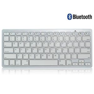 Clavier Bluetooth Sans Fil Universel BK3001 Pour IMAC / PC - Blanc