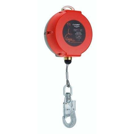 ANTICHUTE A RAPPEL AUTOMATIQUE AVEC CABLE ACIER GALVA 10m REF CAMP2076