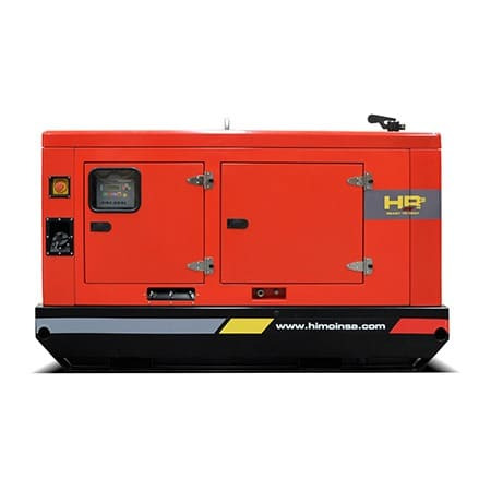 GROUPE ELECTROGENE DIESEL INSONORISE 14,5KVA-400/230V-50Hz MOTEUR YANMAR 3TNV88HSPU AVEC REFROIDISSEMENT A EAU HIMOINSA REF HSY-15 T5