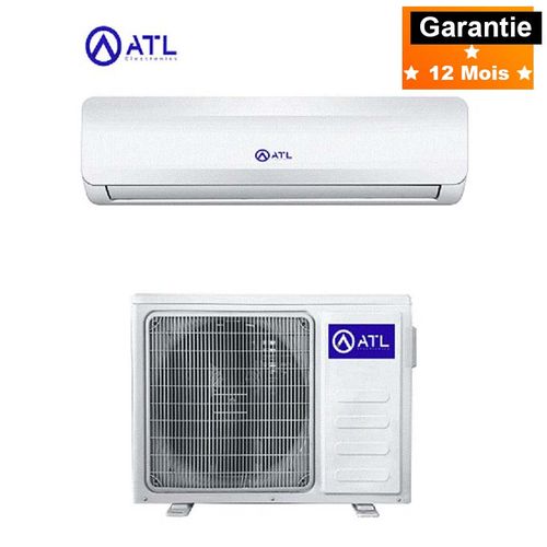 ATL SPLIT MURAL - ATL-24ACW_ECO -3 CV - R22 - KIT D'INSTALLATION OFFERT - BLANC - 12 MOIS DE GARANTIE