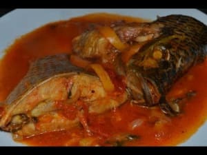 Soupe de carpe (poisson)