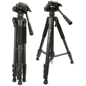 WIEFENG WF-520 Trépied Professionnel Pour Caméscope  Vidéo NOIR