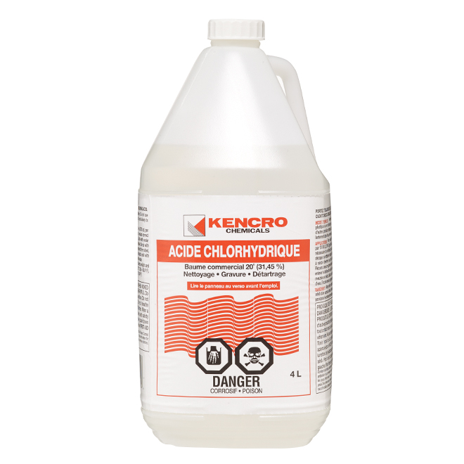 ACIDE CHLORHYDRIQUE CLEAN EXTRA 4L