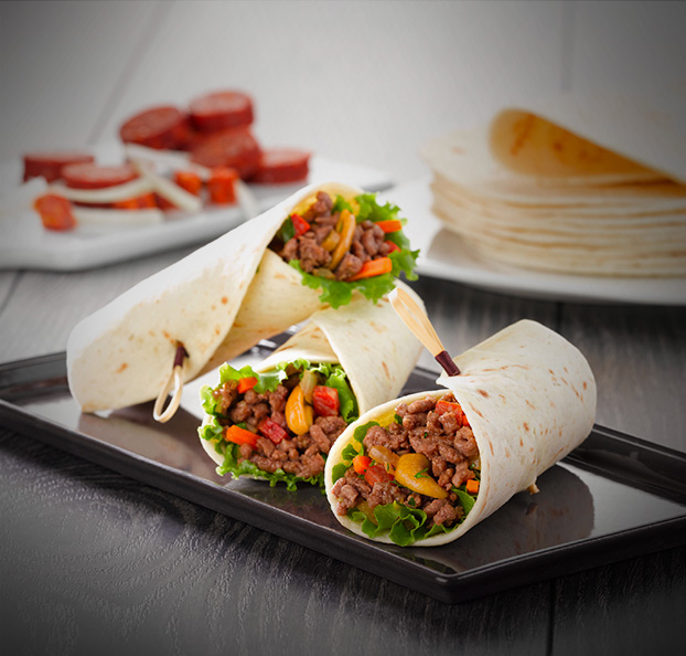 Wrap viande