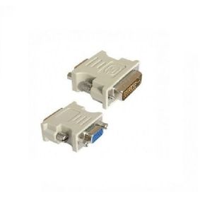 Adaptateur DVI-D-Male (24+1) Vers VGA Femelle - Blanc