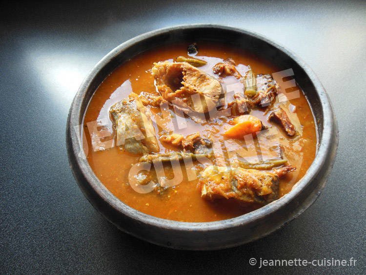 Sauce gnangnan( viande de boeuf, poisson fumé)