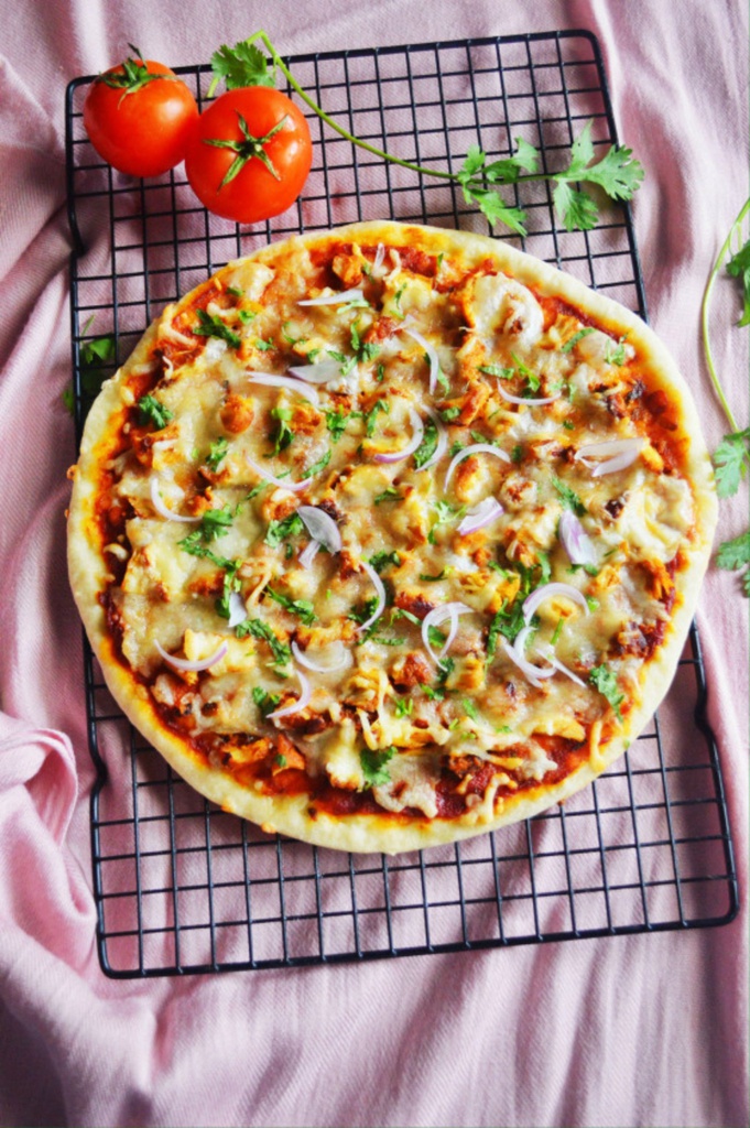 Pizza tikka chicken