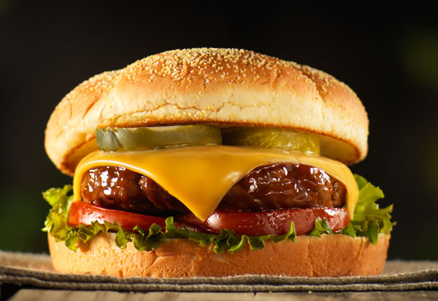 Super cheseburger