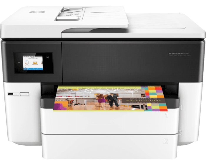 Imprimante HP InkJet 7740-22ppm/A3/Copy/Scan/Fax/Wifi /4in1-G5J38A