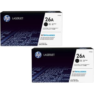 Hp Cartouche D'Encre - PACK De 2 HP 26A - CF226A - 6200 Pages - Noir