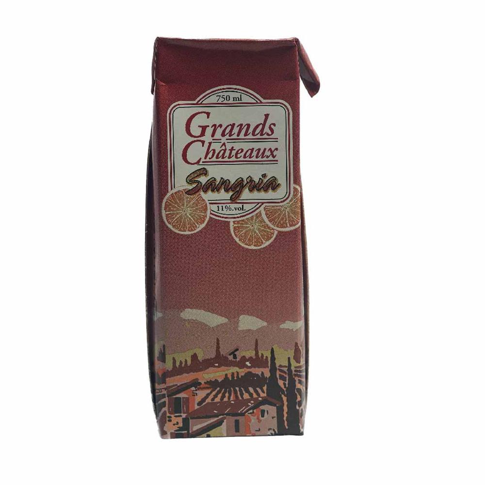 VIN GRANDS CHATEAUX SANGRIA TETRA 750 ML