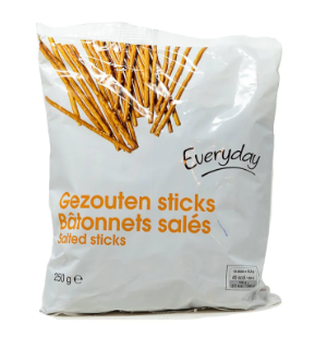 EVERYDAY bâtonnets salés 250g