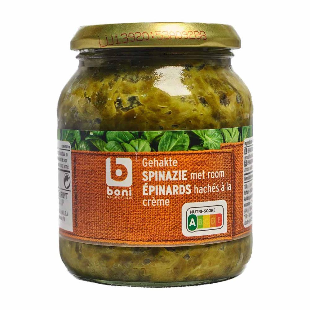 BONI ÉPINARDS À LA CRÈME HACHÉS 330G