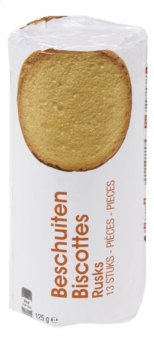 EVERYDAY BISCOTTE NATUR.RONDES 13PC 125G