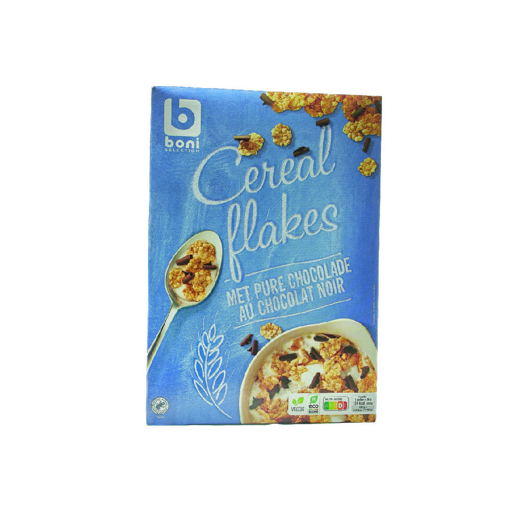 BONI CEREAL FLAKES CHOCOLAT NOIR 500G