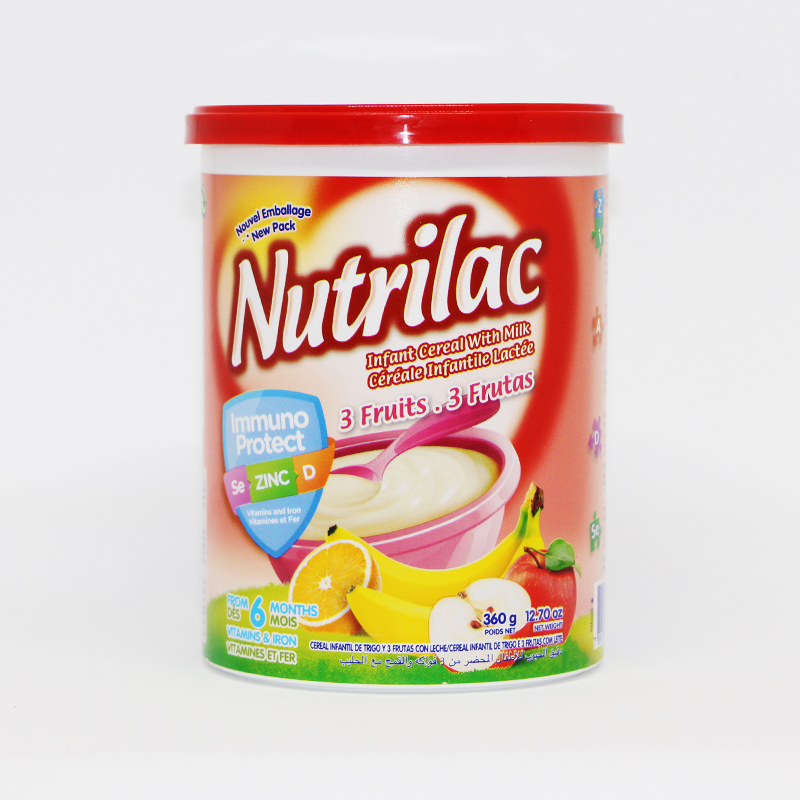 CER INF LACTEES MIEL 360G NUTRILAC