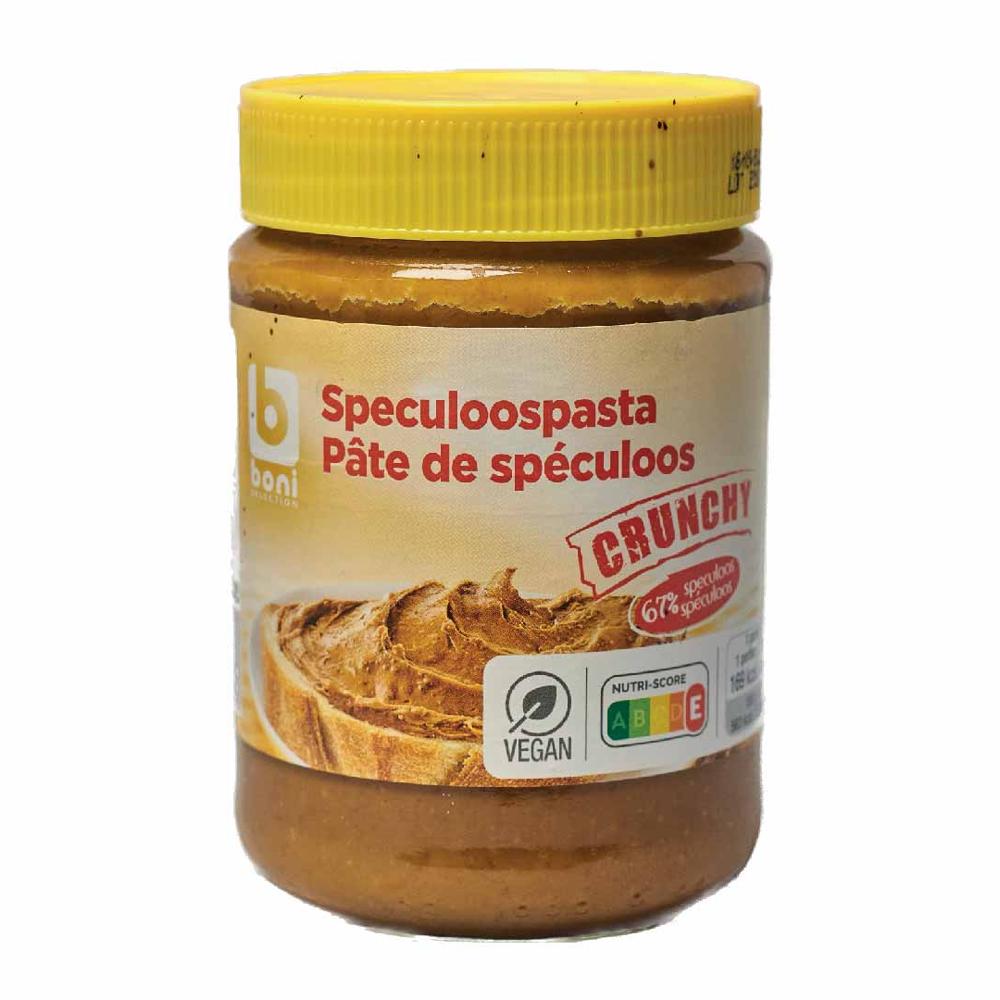 BONI pâte de spéculoos crunchy 400g