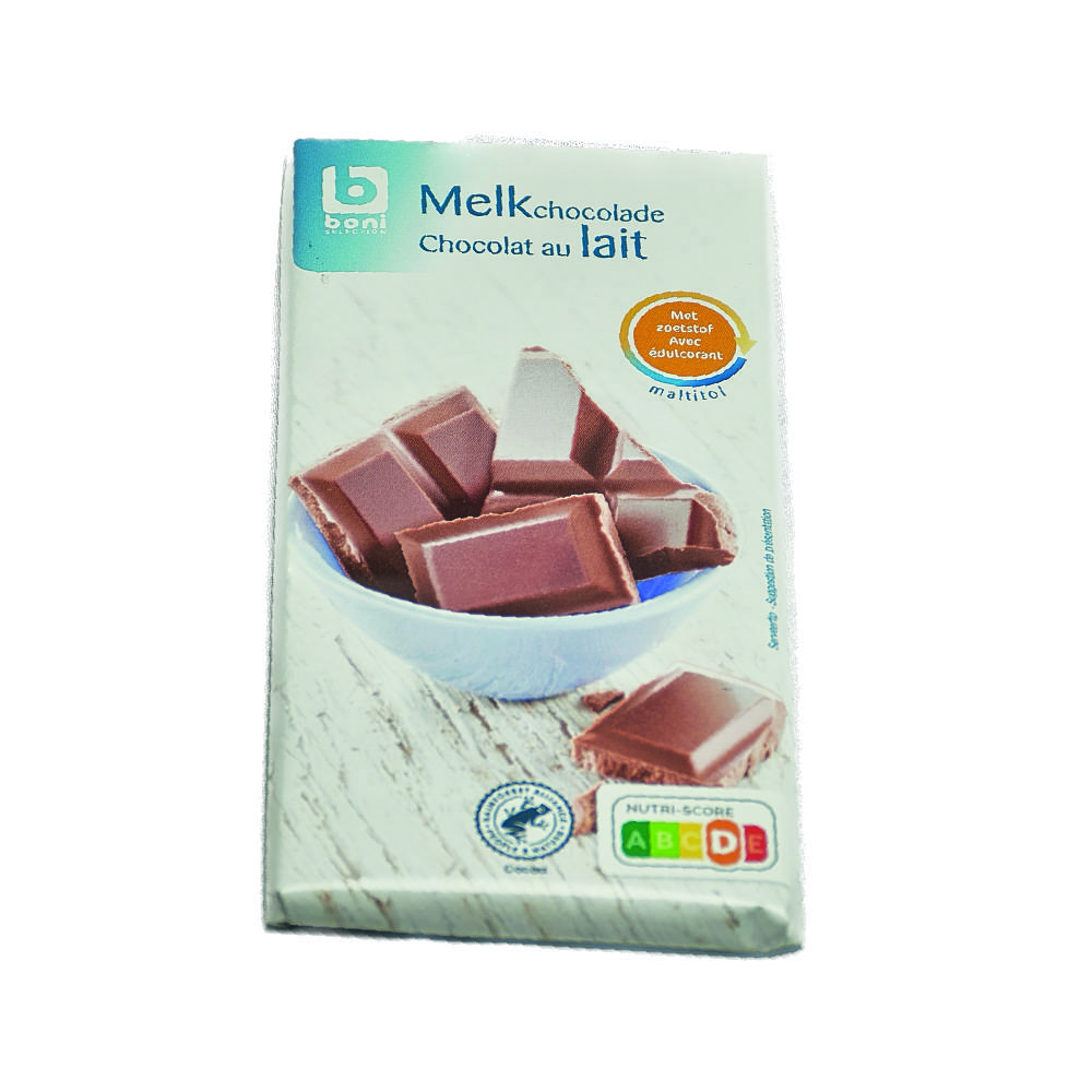 BONI chocolat lait maltitol 85g