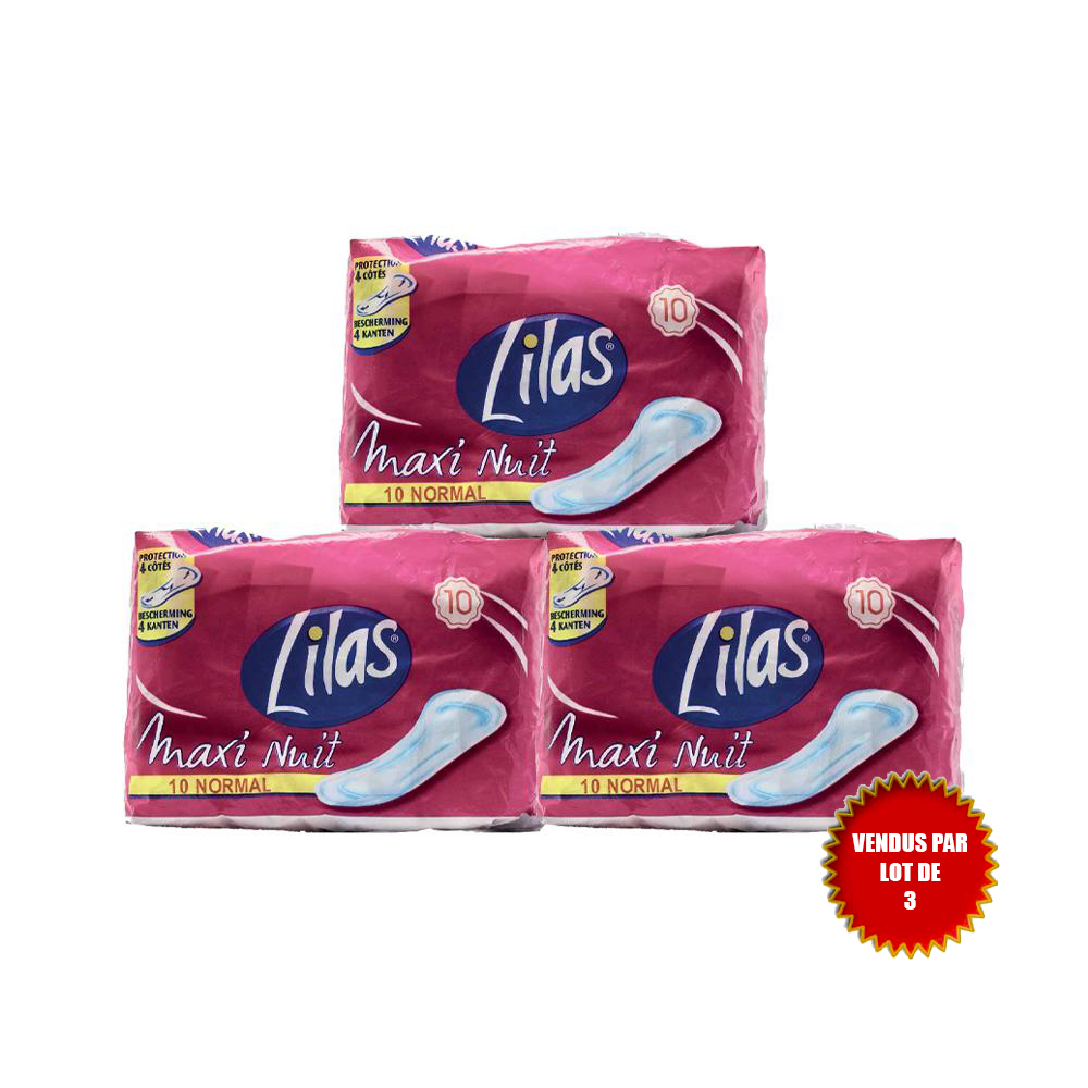 Sp lilas maxi-nuit plie compact x3