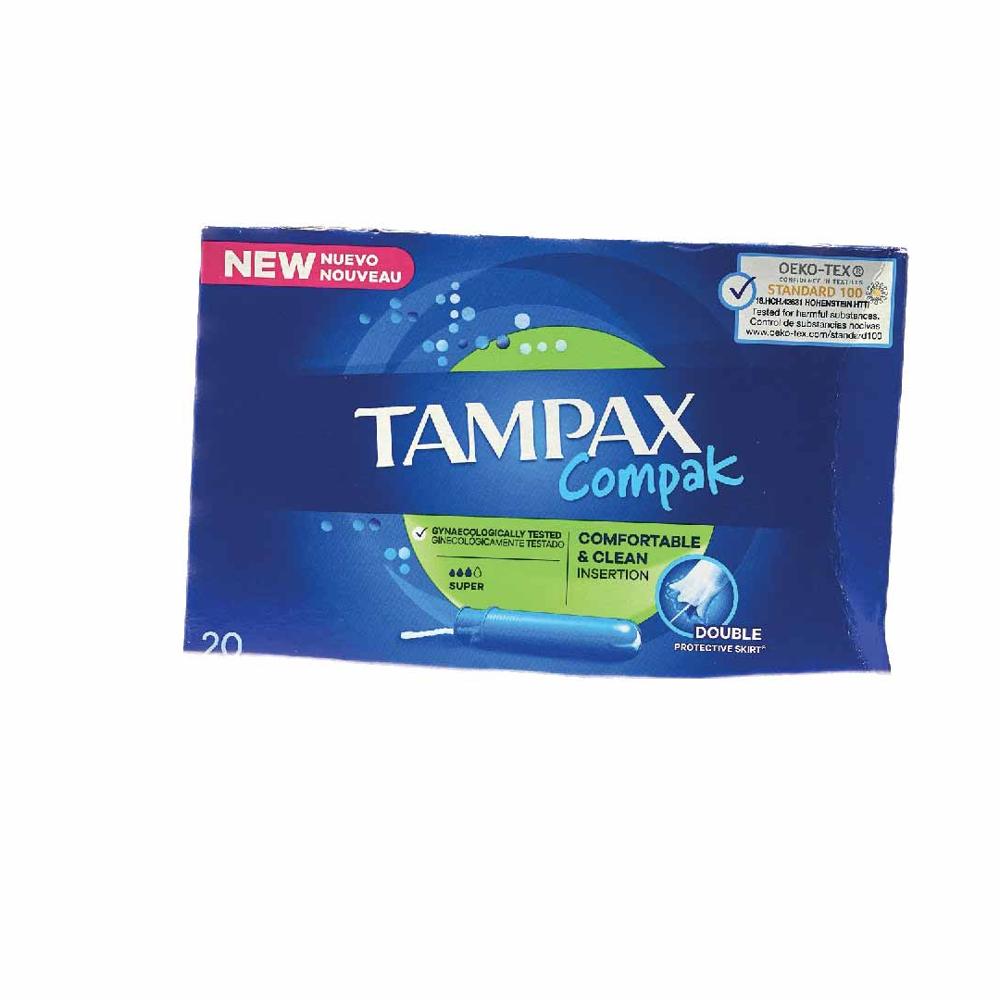 TAMPAX COMPAK super 20pc