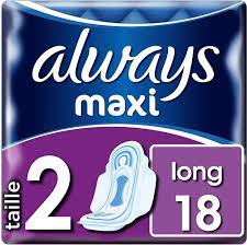 HYGIENE INTIME ALWAY'S MAXI X 18