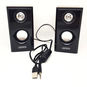 Baffles D'ordinateur LEERFEI D-092 - Noir