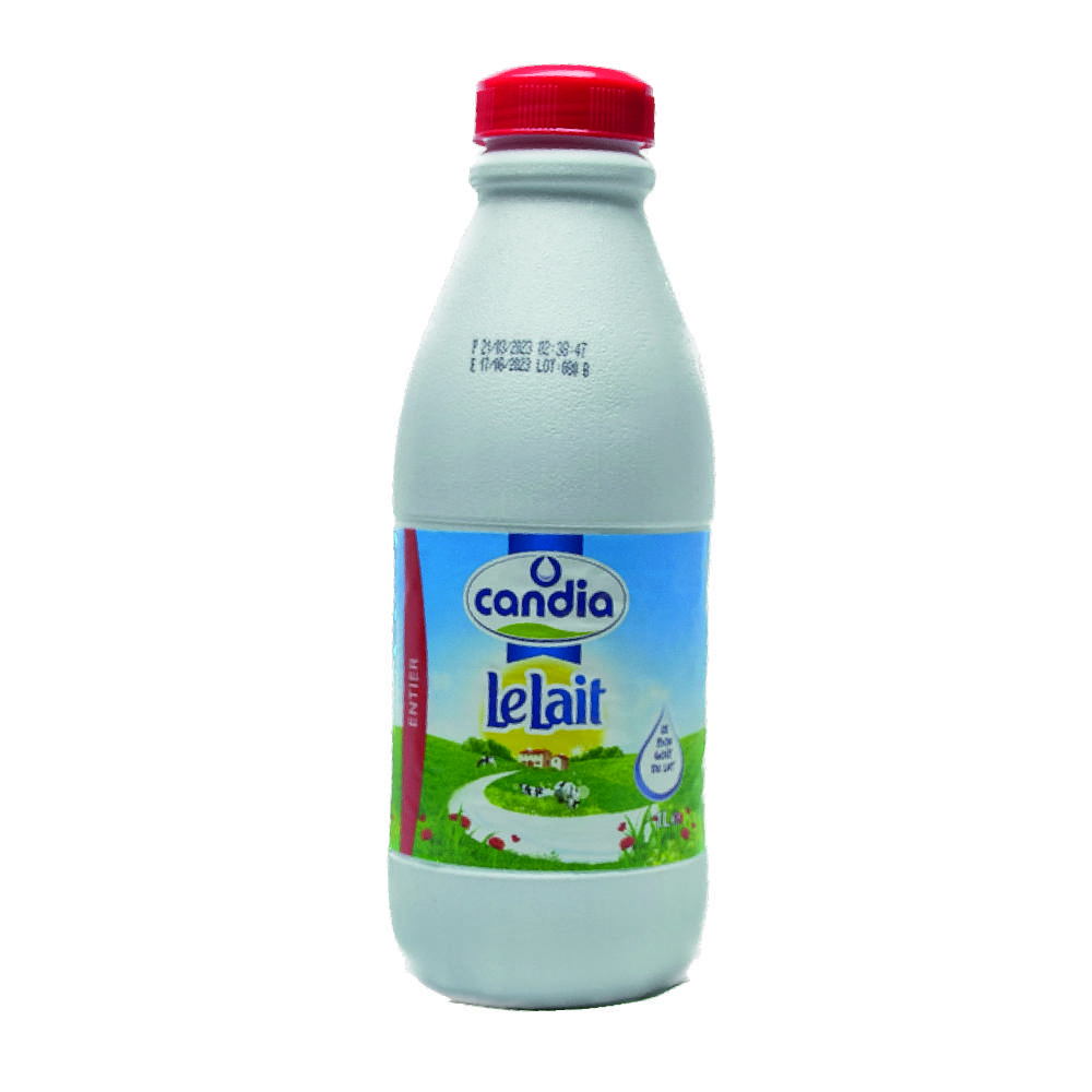 Lait entier (rouge) 1 l