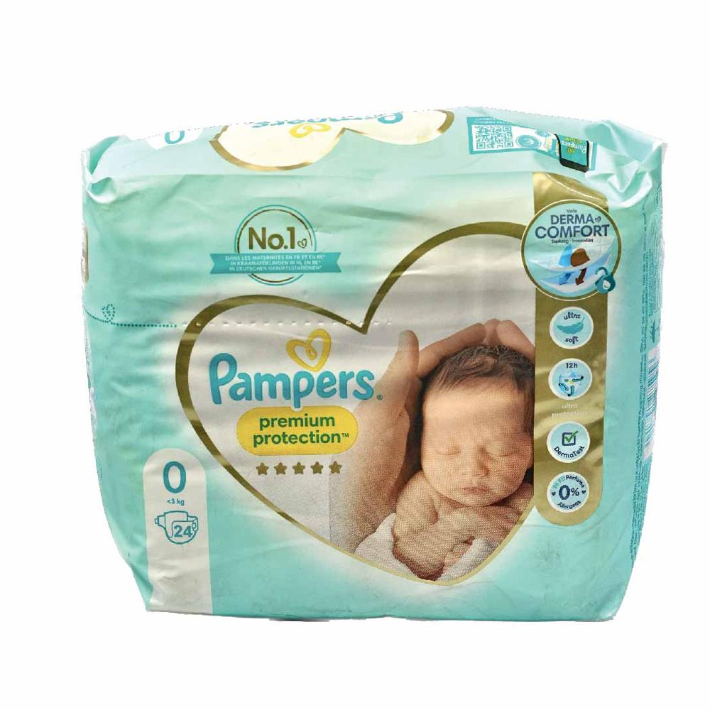 COUCHE NEW BABY PAMPERS TO 2-3KG *24