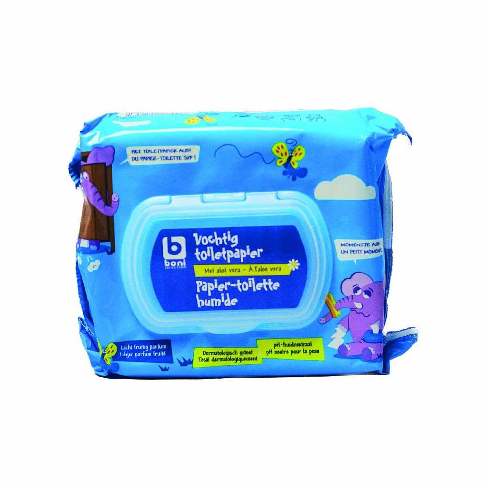 BONI PAPIER TOILETTE HUMIDE ENFANTS 60PC