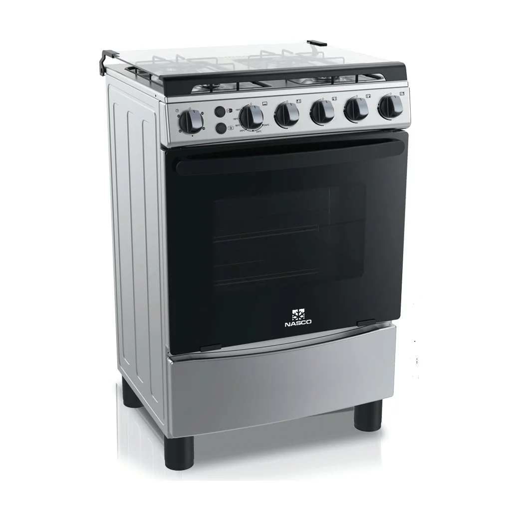  NASGC-LME60I - GAZINIERE NASCO/ 24''/ 4 FEUX/ SILVER/ 60*60