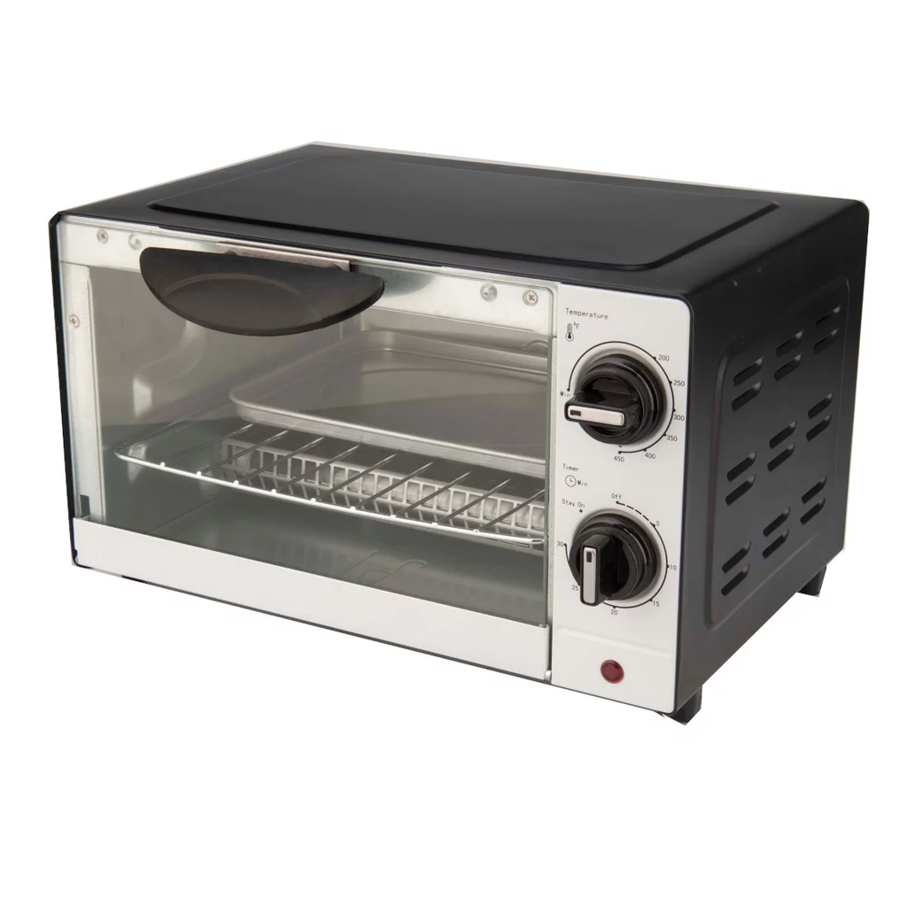  TO9431-CB - FOUR GRILLE PAIN ELECT. NASCO/9L/1000W/93-232°/PLAQUE DE CUISSON/MINUTERIE 30MN/2PC/CT