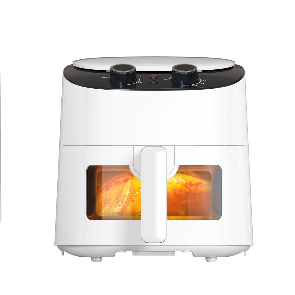  AF9001A-GS - FRITEUSE A AIR NASCO/3.7LT CASIER-4.3LT TIROIR/160-220°/1300W/2PC/CT/BLANC