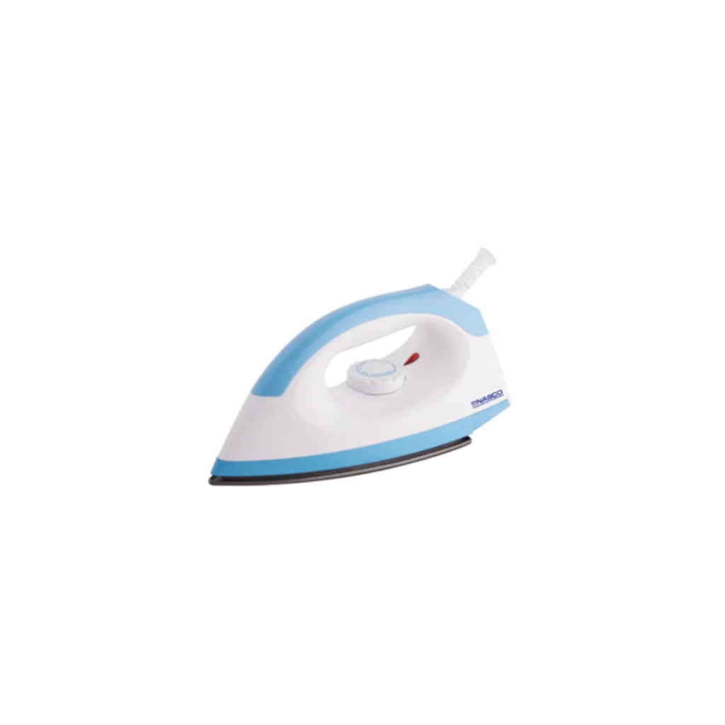  NAS-FR170D - FER A REPASSER A SEC NASCO 1000W / COULEUR BLEU BLANC / 12pcs/ct