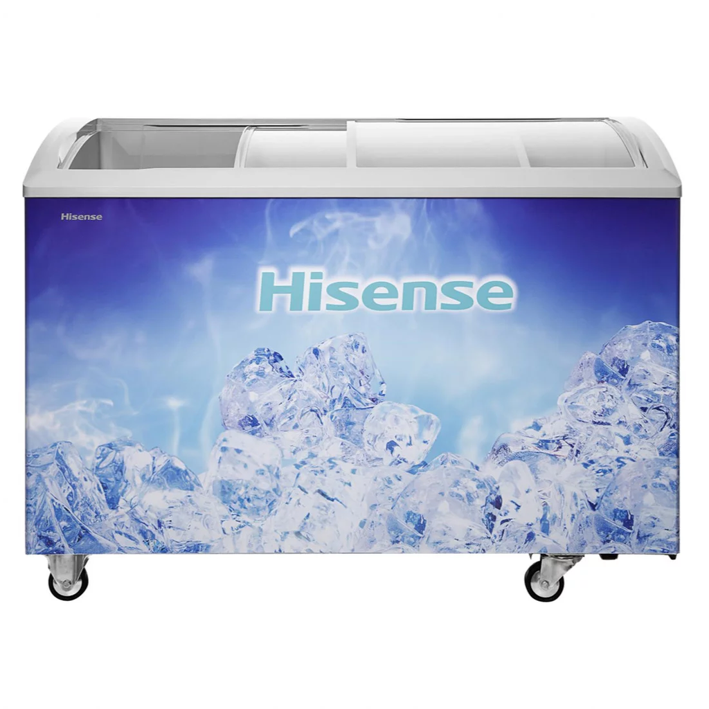  FL-39DD4HA - CONGELATEUR HORIZONTAL VITRE HISENSE/ 303L/ 3 PANIERS INTERNES