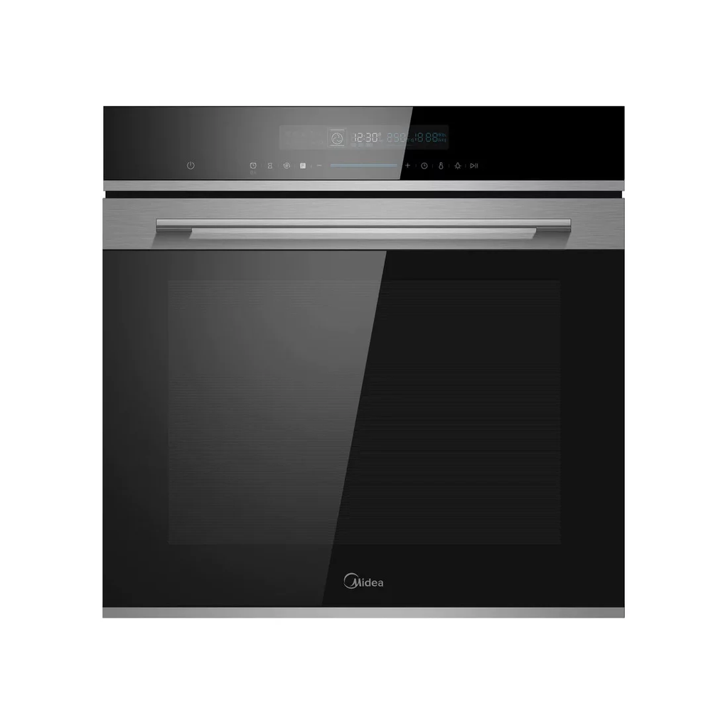  GAZ_7NM30T1-BKSS - FOUR ELECTRIQUE ENCASTRE MIDEA/TACTIL/MUTILFONCTION/NOIR-INOX/CLASSE A+/60*55/72L