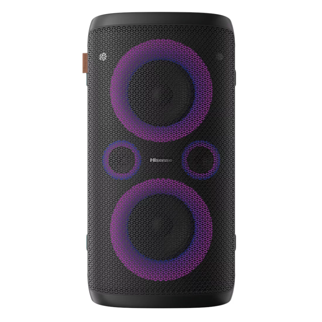  HP110 - PARTY SPEAKER SYSTEM HISENSE/300W/KARAOKE/BT/USB/AFF.LED/RADIO FM/MICROPHONE SANS FIL *2