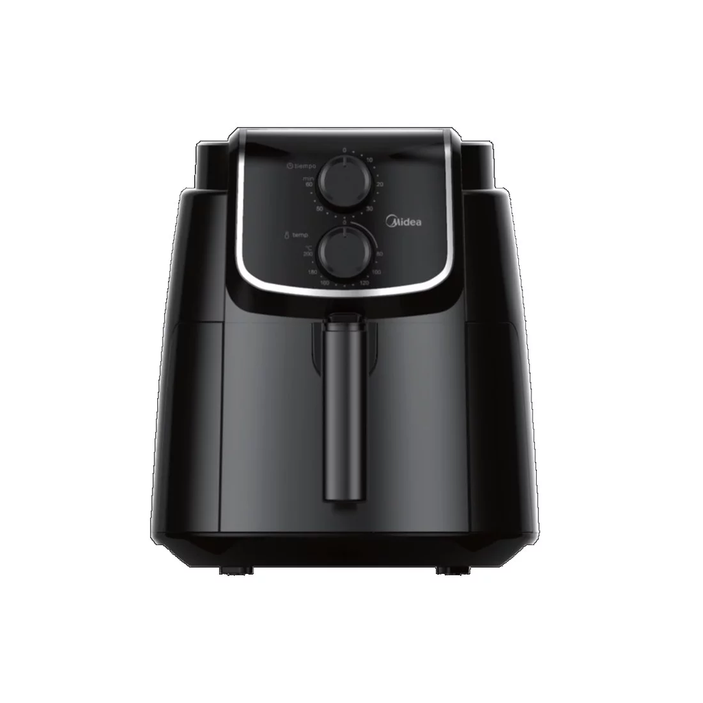  MF-TN40D2 - FRITEUSE A AIR MIDEA/ 4 LT/ NOIR/TIROIR AMOVIBLE/CYCLONE DOUBLE/2PCS/CT/MECANIQUE/1500W 