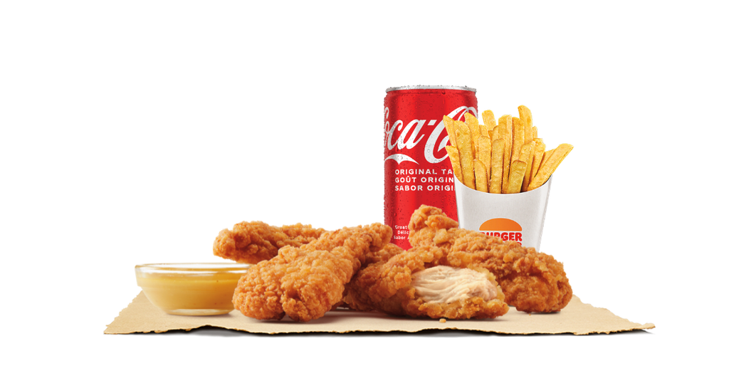 Chicken Tender Strips 9 pièces + Onion Rings